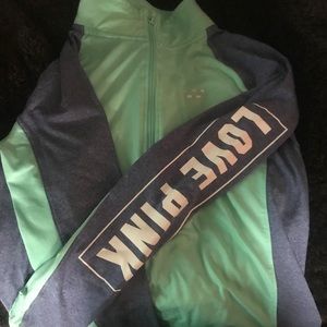 Half zip pink sweater need gone ASAP